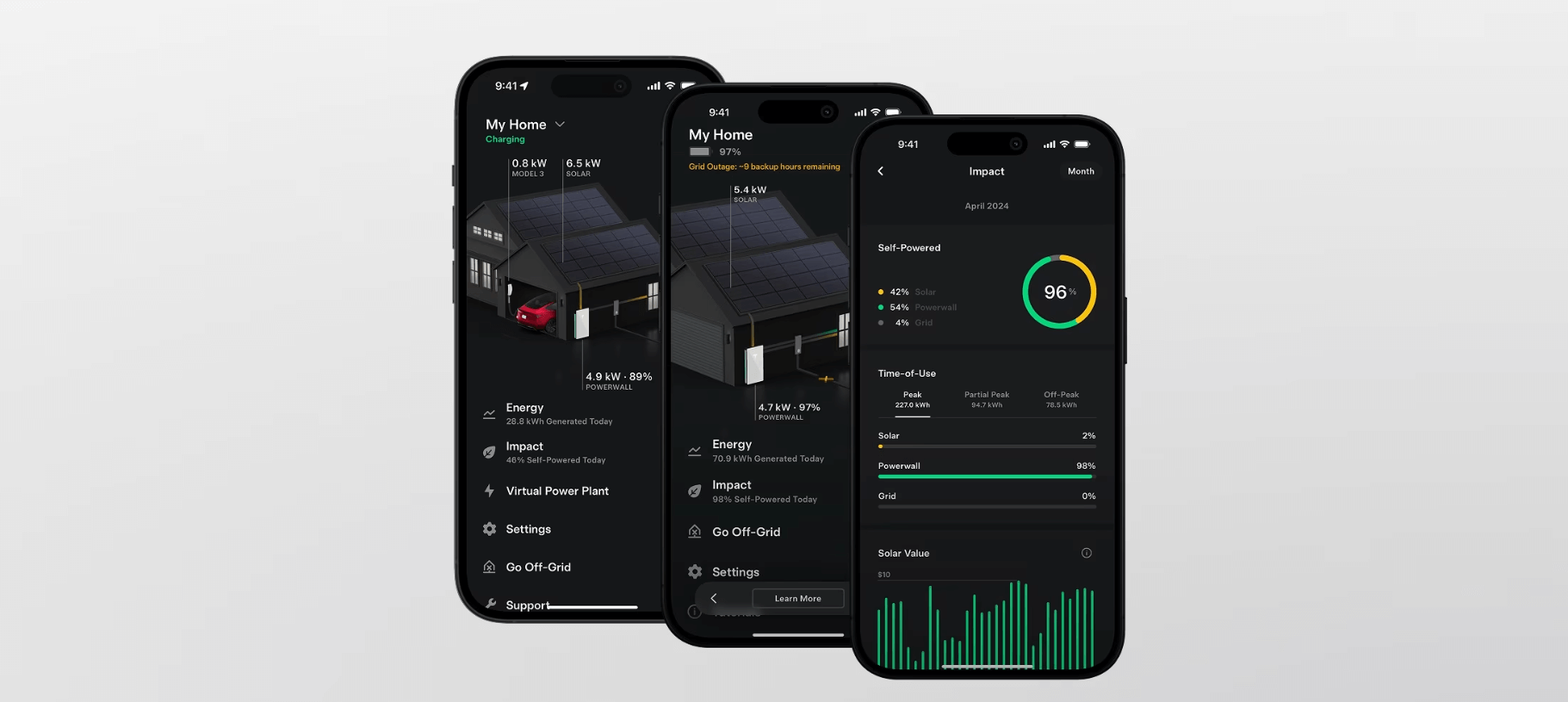 tesla solar panel application